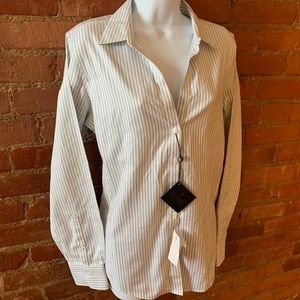NWT Brooks Brothers Fitted Striped Blouse